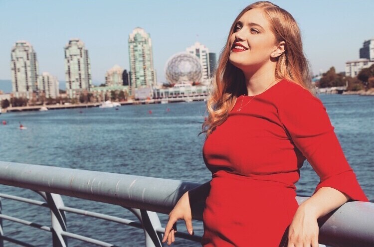 Elizabeth Burger outdoors in Vancouver